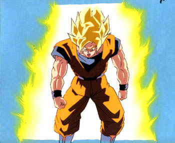 Goku super sayen niveau 2